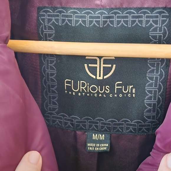 Furious Fur Purple Jacket - Picture 3 of 5